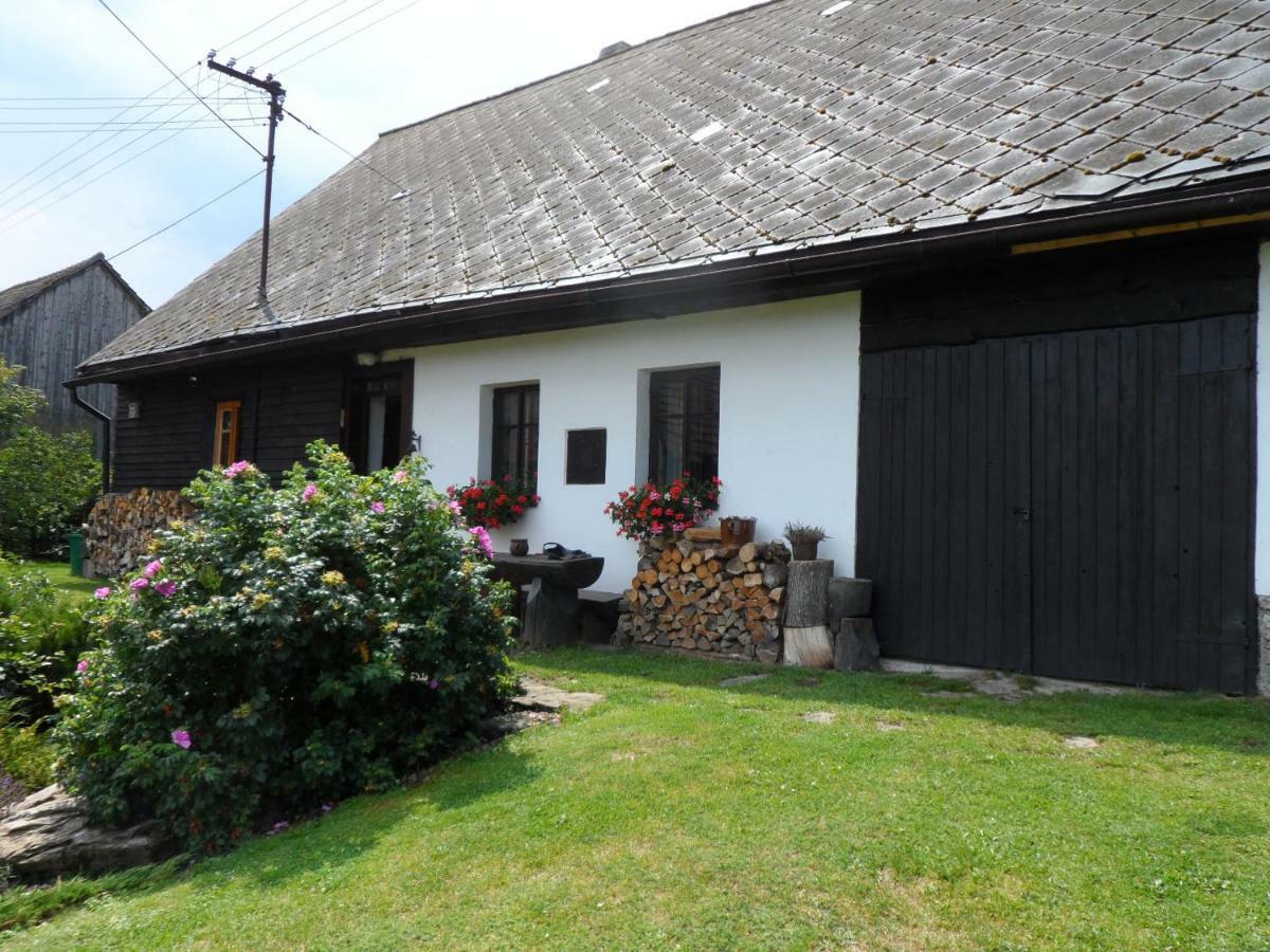 Stylová chalupa na kraji národního parku Šumava Strunkov Exterior foto
