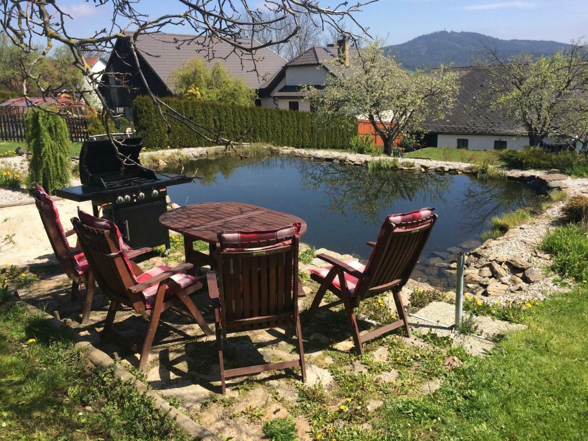 Stylová chalupa na kraji národního parku Šumava Strunkov Exterior foto